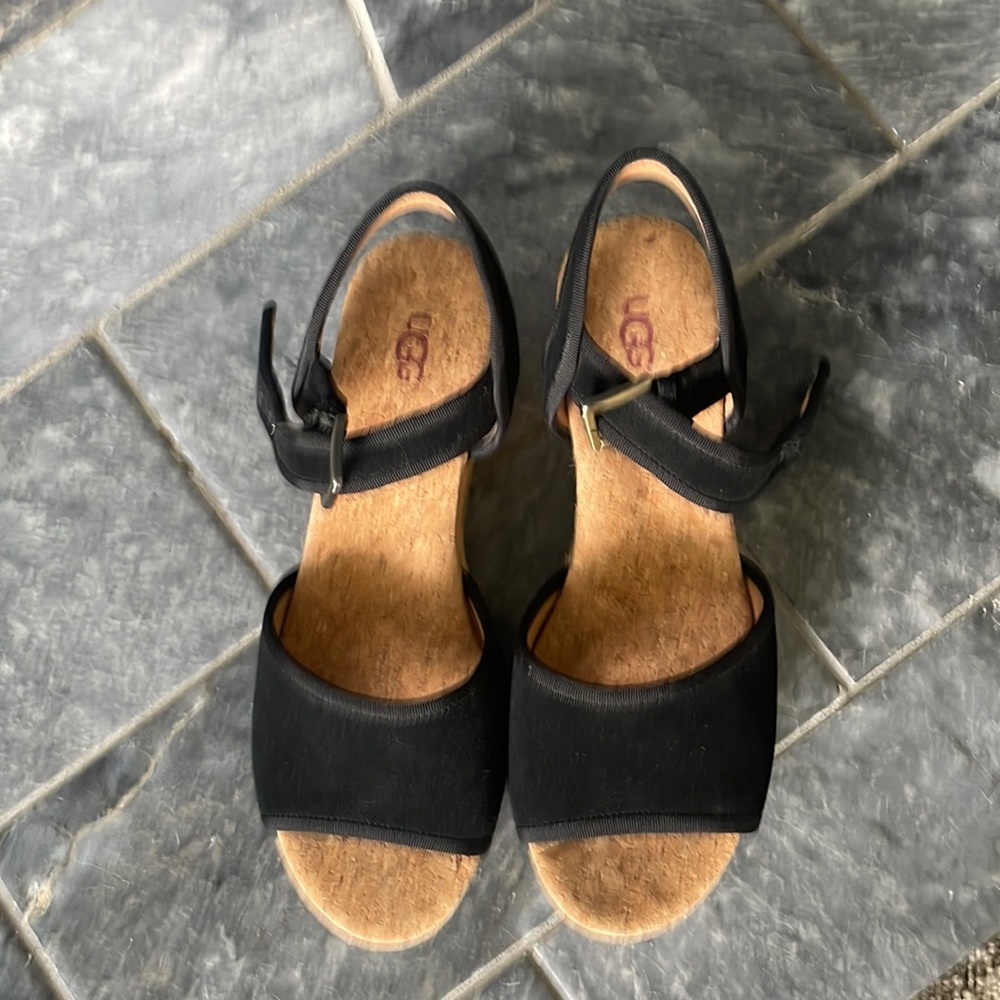 UGG Black Sandal - size 8.5